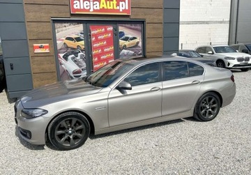 BMW Seria 5 F10-F11 Limuzyna Facelifting 528i 245KM 2015 BMW Seria 5 4x4 528i 245 KM 2015r Bogaty Warszawa 2.0 Benzyna 245KM