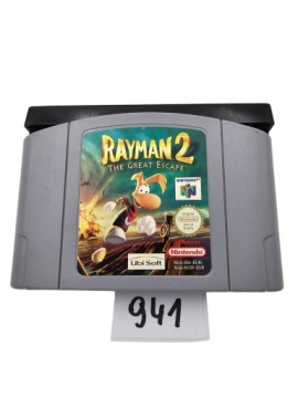NINTENDO 64 RAYMAN 2 THE GREAT ESCAPE ORYGINAŁ