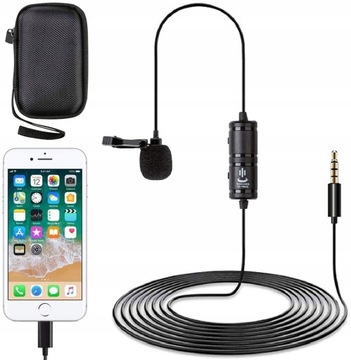 ПРОФЕССИОНАЛЬНЫЙ ПРИВЯЗНОЙ МИКРОФОН С ЗАЖИМОМ