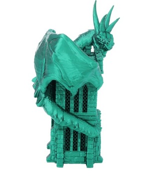 Дракон на башне - маленькая башня для игры в кости - Fates End Wyvern Tiny Towers Dice Tower