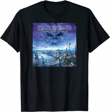 Męska koszulka rockowa Iron Maiden Brave New World