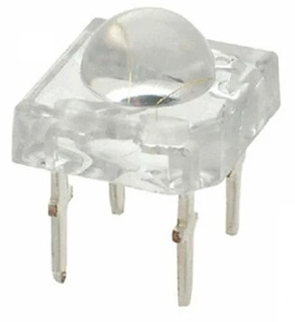 Dioda Led 5MM SuperFlux Piranha Zielona