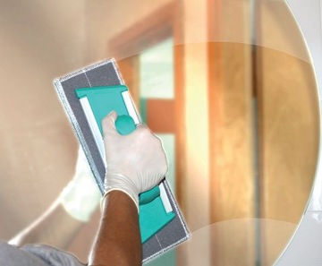 Набор для чистки окон TTS Clean Glass Pro с палочкой