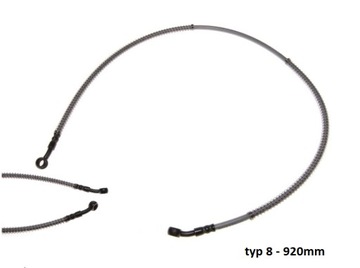 ТОРМОЗНОЙ ШЛАНГ HONDA МЕТАЛЛИЧЕСКАЯ ОПЛЕТКА ЗАДНИЙ - ПЕРЕДНИЙ