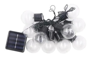 Girlanda świetlna Kobi 383 cm solarne biały