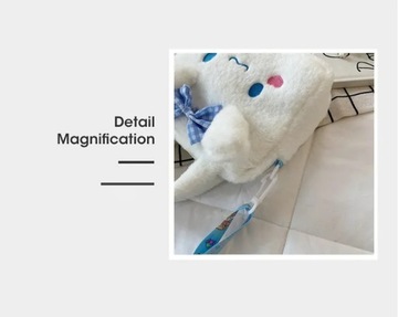 Портативная ультратонкая плюшевая сумка через плечо