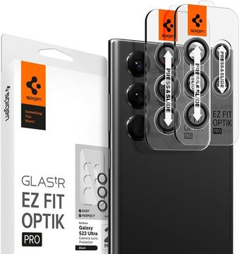 Szkło hartowane Spigen na aparat do Samsung Galaxy S23 Ultra 2 szt.
