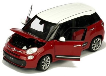 WELLY METALOWE AUTO SAMOCHÓD 2013 FIAT 500L model