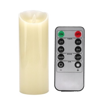 Lampa LED w kształcie świecy Bezpłomieniowa dobra