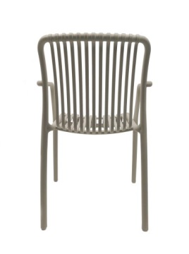 СОВРЕМЕННЫЙ ПРОЧНЫЙ УДОБНЫЙ САДОВЫЙ СТУЛ ТЕРРАСА БАЛКОН KP104 2X БЕЖЕВЫЙ, 2 ШТ.