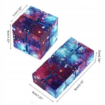 Infinity Cube Fidget Cube для расслабления штабелирования