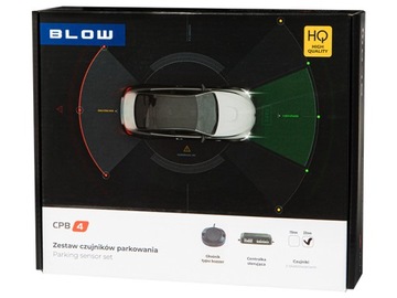 4X ČIDLA COUVÁNÍ PARKOVÁNÍ BUZZER SADA PŘEDNÍ ZADNÍ BÍLÝ UNIVERZÁL