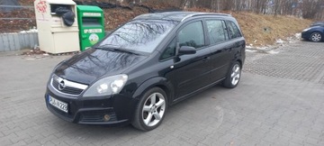 Opel Zafira B 2.0 turbo ECOTEC 200KM 2007 2.0 turbo benz 200km * 7os * bogate wyposazenie ** SPORT *** 196tkm IROKEZ