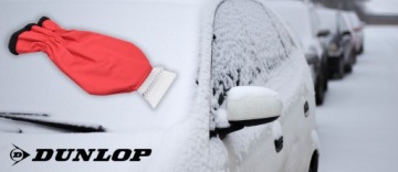 Скребок для окон с перчаткой, скребок с перчаткой DUNLOP RED