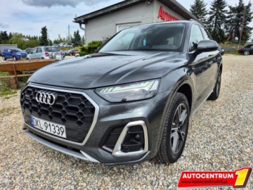 Audi Q5 II SUV Facelifting 2.0 40 TDI 204KM 2023 Audi Q5 Quatrro Salon Polska S-Line I Wlascicel Full Opcja Matrix, zdjęcie 2