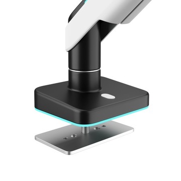 Держатель монитора Diablo для 49-дюймового светодиодного RGB 8 цветов X-Arm, черный и белый
