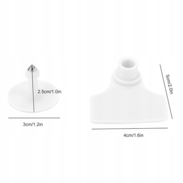 100 комплектов пластиковых идентификационных меток для домашних животных