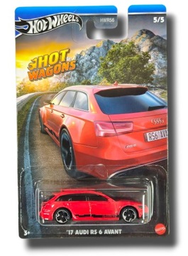 HOT WHEELS '17 AUDI RS 6 AVANT HRR85 HOT WAGONS