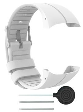 Pasek do POLAR M400 M430 Biały + Narzędzia