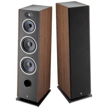 FOCAL VESTIA N°4 N4 KOLUMNY PODŁOGOWE DARK WOOD