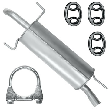 Tłumik końcowy Opel Astra G II 2 1.2 98-09 HTB