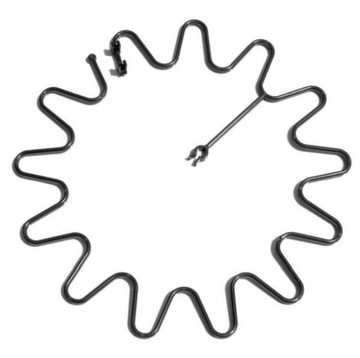 PODPORA DO ROŚLIN KWIATÓW OBEJMA RING 10 SZTUK