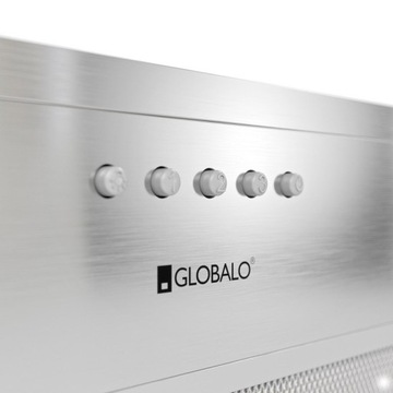 Вытяжка ПОД ШКАФОМ 60 см СТАЛЬ Globalo DELICO 60.1 INOX LED FILTER*