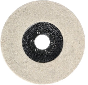 Диск полировальный фетровый для болгарки, фетр пластинчатый 125 мм.