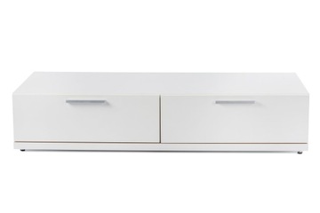 СОВРЕМЕННЫЙ СТОЛИК, ШКАФ ДЛЯ ЖК-ТВ, 120 СМ, БЕЛЫЙ