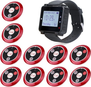 Retekess T128-T117 Restaurant Pager, System Przywoławczy, Wodoszczelny,100m