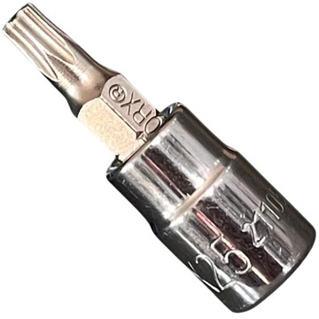 Nasadka klucz nasadowy Bit Torx T25 1/4