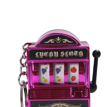 Мини-игровой автомат, брелок, мини-аркадная игра, игрушка для детей и мужчин, фиолетовый