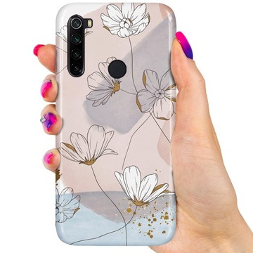 Etui WZORY MINIMAL do Xiaomi Redmi Note 8T + Szkło