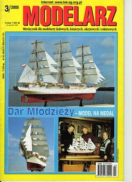 Modelarz 3/2005 węglowiec S.S Kraków B/W