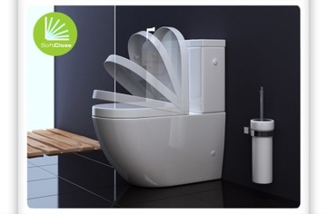 Серия компактных унитазов Биде+ CATANI GEBERIT без оправы