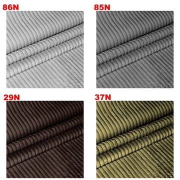 Обивочная ткань 0,5М в полоску Вельвет Велюр Обивочный материал Коллекция MIX