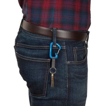 Брелок для ключей Nite Ize SlideLock, алюминиевый карабин, нет