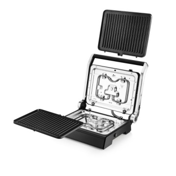 ЭЛЕКТРИЧЕСКИЙ ГРИЛЬ С РЕГУЛЯЦИЕЙ ТЕМПЕРАТУРЫ 5 ПРОГРАММ РАСШИРЯЕМЫЙ СВЕТОДИОД 2200ВТ