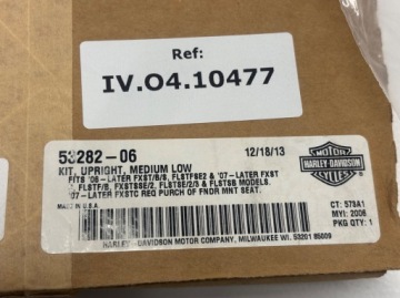 Harley Davidson Dyna, Softail — спинка для пассажира Sissy Bar