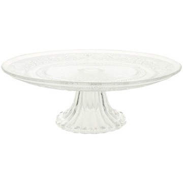 PATERA SZKLANA NIEZWYKLE STYLOWA GLAMOUR NA TORT