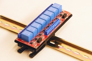 Релейная база MECH x8 R 43x135 мм