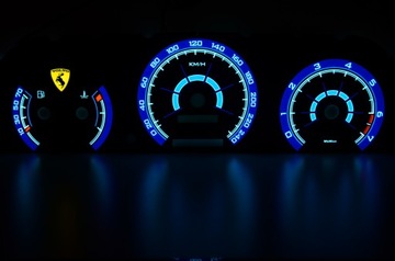 Tarcze Indiglo do licznika VOLVO 850 MoMan wzór 3
