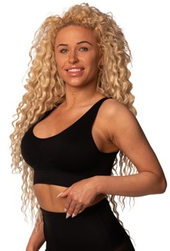 ЖЕНСКИЙ СПОРТИВНЫЙ БЮстгальтер TOP FITNESS Бюстгальтер без косточек PUSH-UP SOFT M