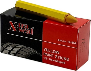 Желтый восковой меловой маркер Xtra Seal Маркер для маркировки шин, резины