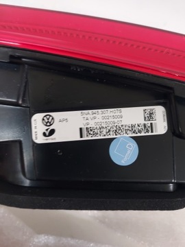 LAMPY TYŁ VW TIGUAN 5NA LIFT IQ LED DYNAMIC KOMPLET 5NA945308H 5NA945307H