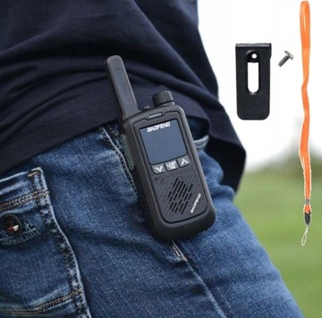 2x Baofeng BF-T17 Мини-коротковолновая рация Łoki Toki PMR, 16 каналов