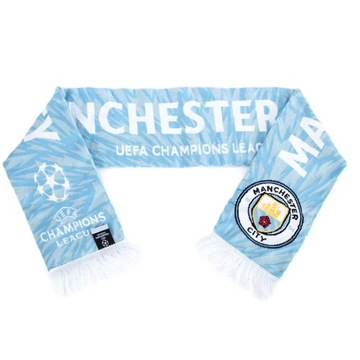 Szalik Manchester City - Liga Mistrzów - licencjonowany