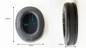 Гибридные пэды DEKONI Choice для Audio Technica M50x