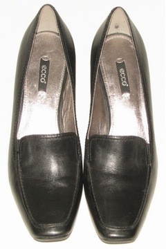 ECCO Heel Loafers mokasyny loafery na obcasie 603149 jak Nowe roz 41