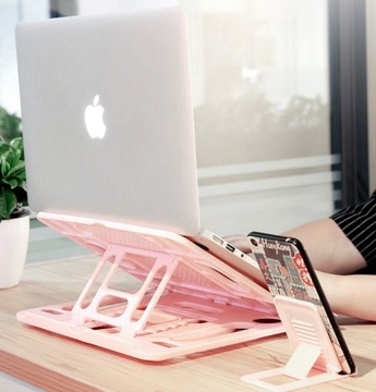 Подставка для ноутбука, охлаждение, вращение на 360°.